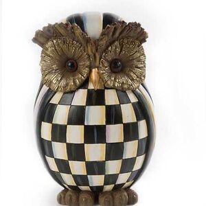 MacKenzie child Courtly Check Owl BRAND NEW